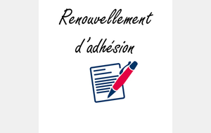 Renouvellement adhésion BVTri