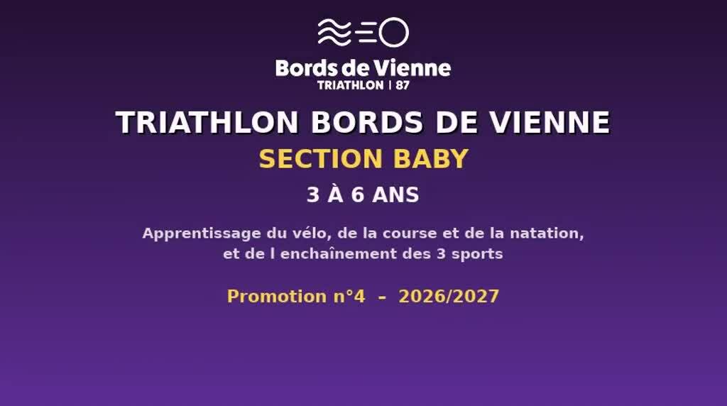 Baby tri 2026-2027