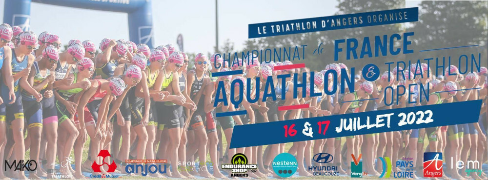 Championnat de France d'Aquathlon - Angers (49)